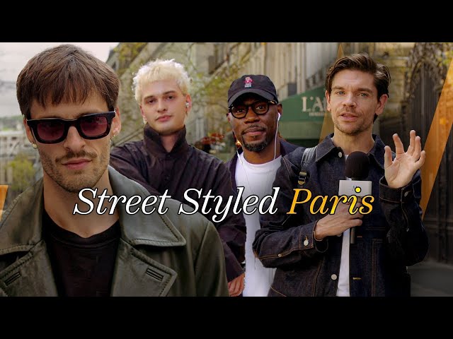 Top Men's Fashion Trends in Paris 2024 | Street Styled