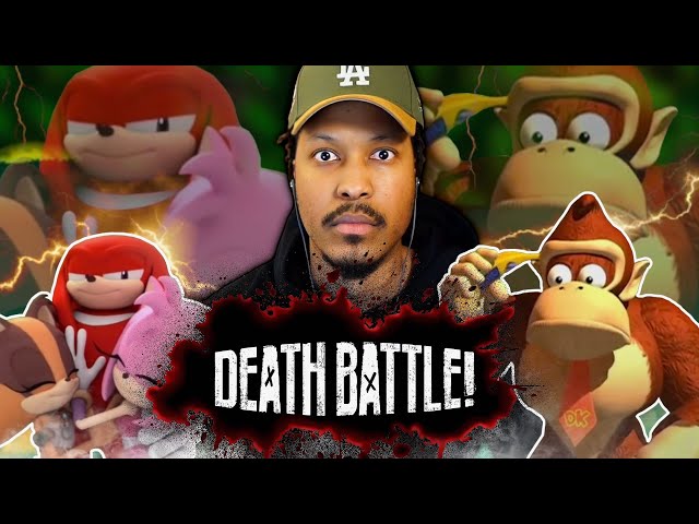 Berleezy Reacts To Donkey Kong VS Knuckles |  DEATH BATTLE