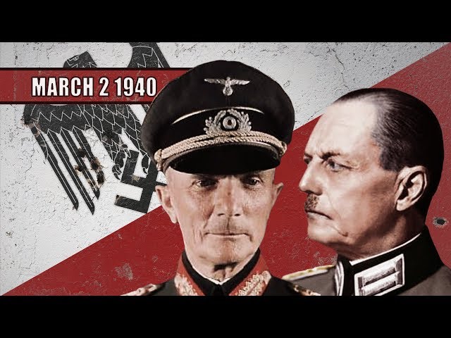 027 - Hitler Plans His New Wars - Fall Gelb - WW2 -  March 2 1940