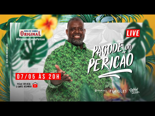 LIVE Péricles #PAGODEDOPERICAO | #FiqueEmCasa e cante #Comigo