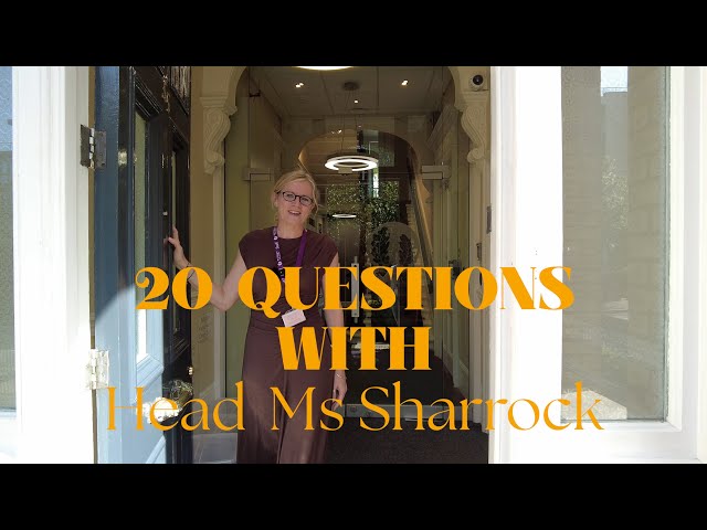 20 Questions with Head Jo Sharrock