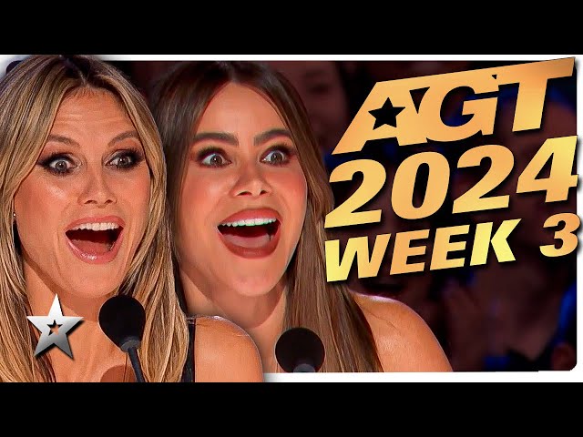 America's Got Talent 2024 ALL AUDITIONS | Week 3