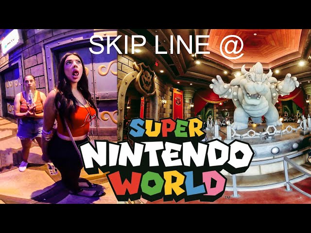 New to VR ULTIMATE VIP TOUR inside SUPER NINTENDO WORLD IN VR 180