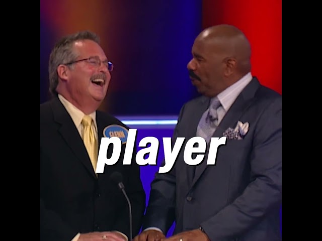 Family Feud: "Best Worst Player" Steve Harvey Has Ever Seen WBNX-TV55 #shorts