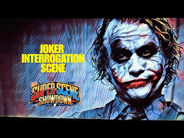 The Dark Knight | Joker Interrogation Scene | Batman vs. Joker Face-off 🃏🦇 | In Hindi