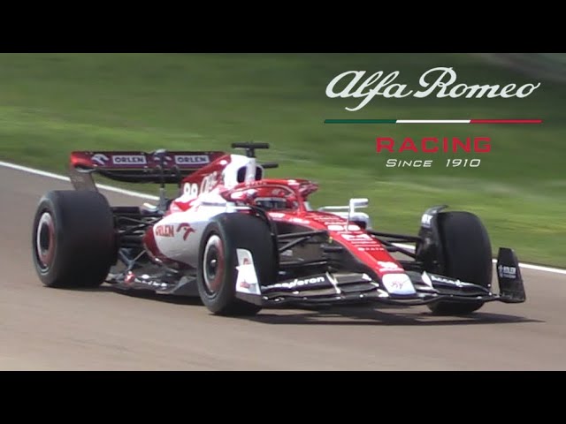 Robert Kubica tests Alfa Romeo C42 F1 with NEW Pirelli Tyres for 2023 Season!