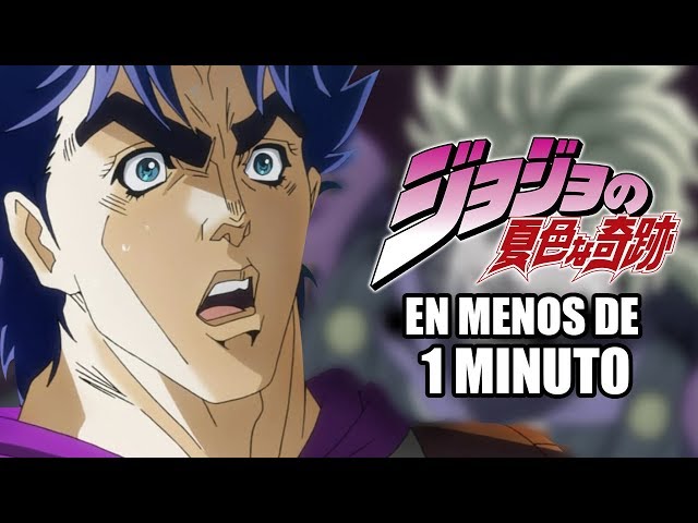 JoJo's Bizarre Adventure: Phantom Blood en 1 Minuto