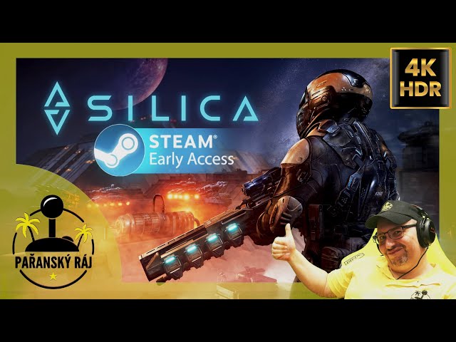 Silica | Gameplay nové české sci-fi RTS/FPS v předběžném přístupu přes PC | CZ 4K60 HDR