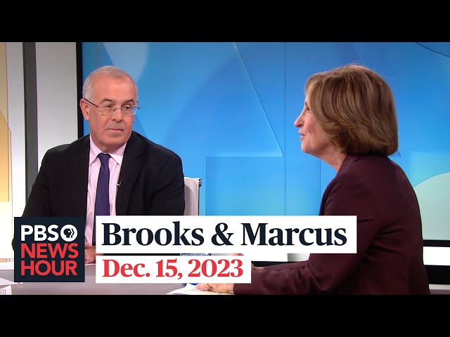 Brooks and Marcus on the House's impeachment inquiry and its impact on Biden