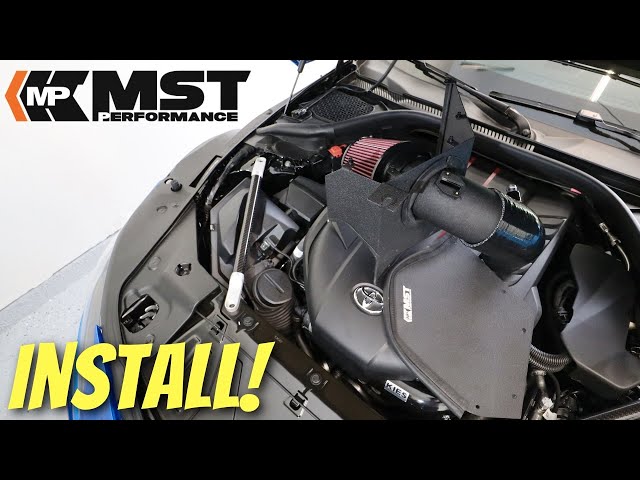 (2020-2024) MK5 Toyota Supra 3.0 B58 MST Cold Air Intake Detailed Installation