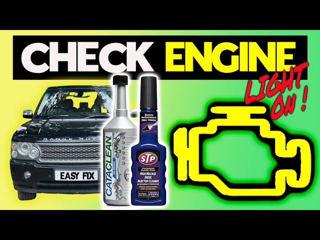 Check Engine Light | Range Rover | Quick & Easy Fix Could Save You Money On Expensive Repair Bills