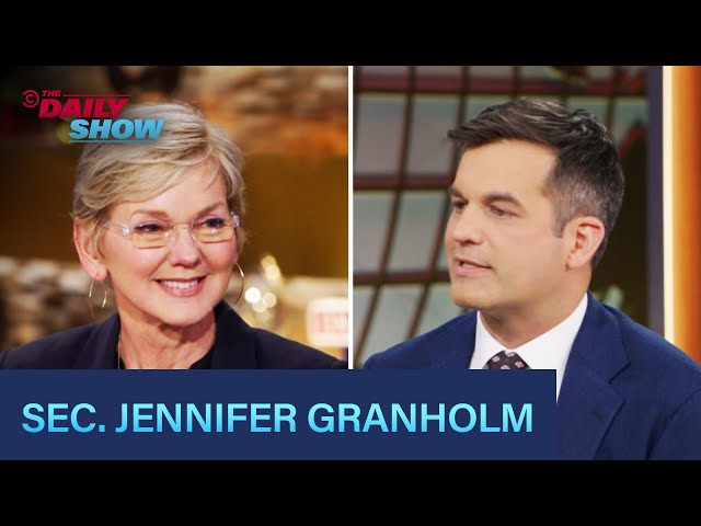 Sec. Jennifer Granholm - Clean Energy Solutions & Incentives | The Daily Show