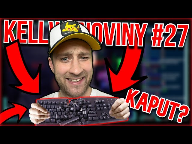 Klávesnice kaput?! 😲 | Kellwiinoviny #27