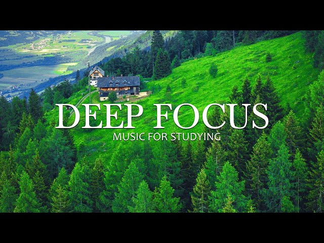 Deep Focus Music To Improve Concentration - 2 Hours of Ambient Study Music to Concentrate #04