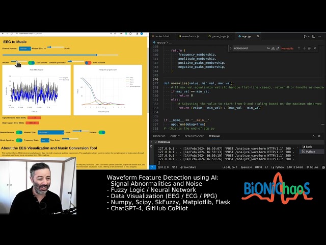 Exploring the EEG Sound Interface: Features, Bugs, and Future Optimizations