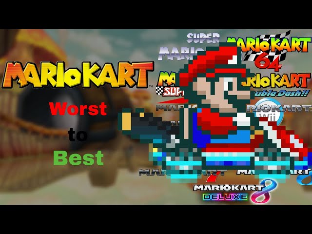 Ranking and Analyzing All Mario Kart Games - Series Review