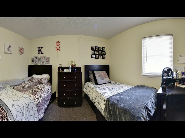 North College Townhomes - Double Bedroom | HPU | 360 VR