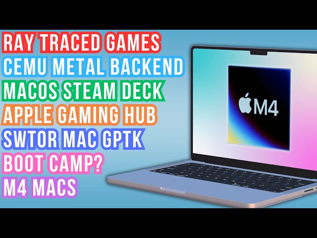 First Ray Traced Mac games, Metal Wii U emulation, Apple's Gaming Hub and is Boot Camp back?