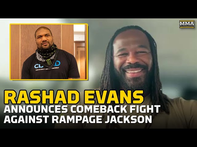 Rashad Evans Reveals Comeback Fight Planned Against Rampage Jackson in 2025 - MMA Fighting