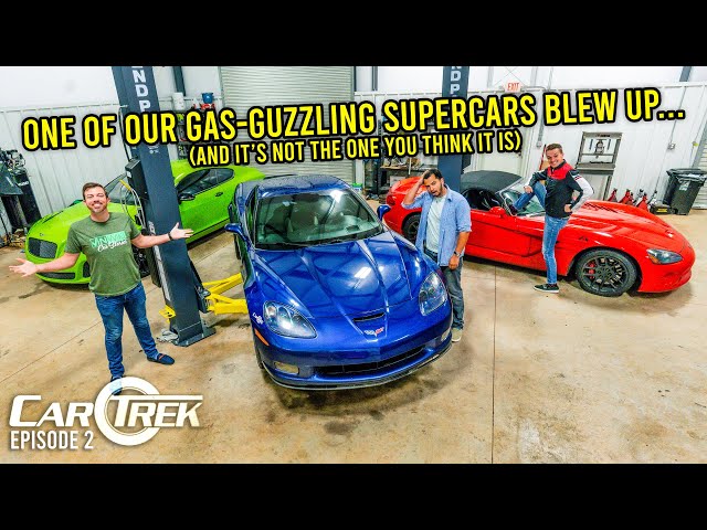 You'll Never Believe Which Of Our Gas-Guzzling Supercars BLEW UP | Car Trek S8E2