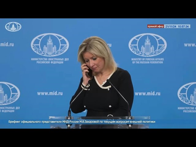 Russian spokeswoman ordered not to comment on alleged Ukraine missile strike live on air | AFP