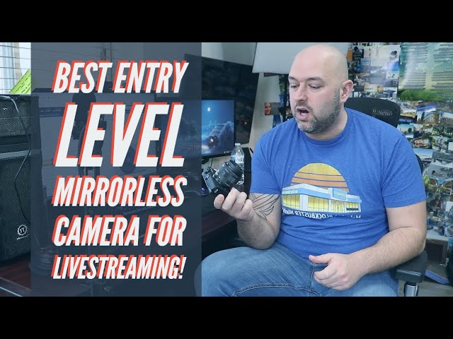 Replace Your Webcam With The Best Entry-Level Mirrorless DSLR Camera for Twitch!