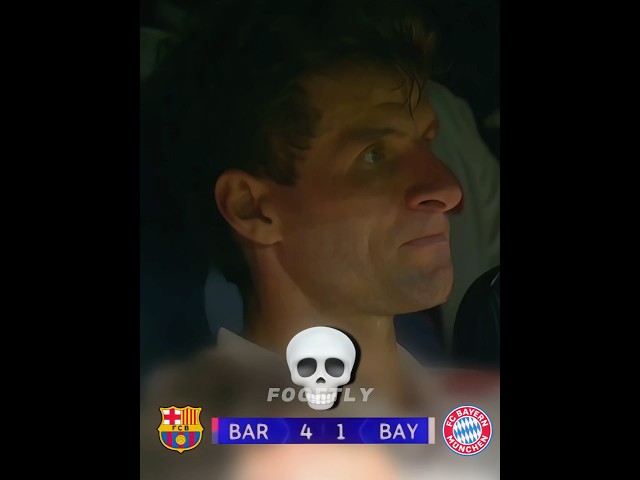 Barca got Their Revenge on Muller💀