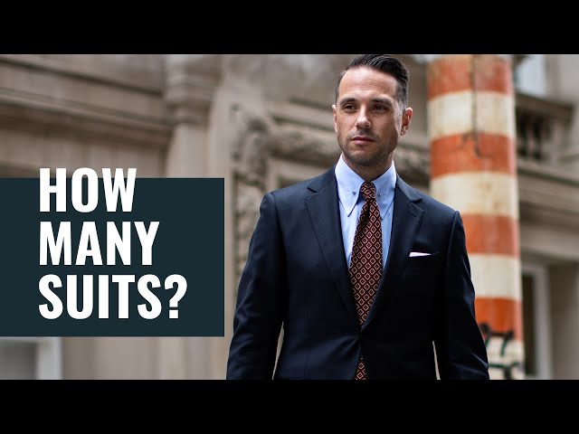 How Many Suits Do You REALLY Need? | Menswear & Men's Style Essentials