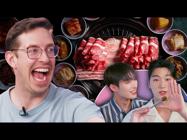 Keith Eats Everything at Korean BBQ Ft. ATEEZ