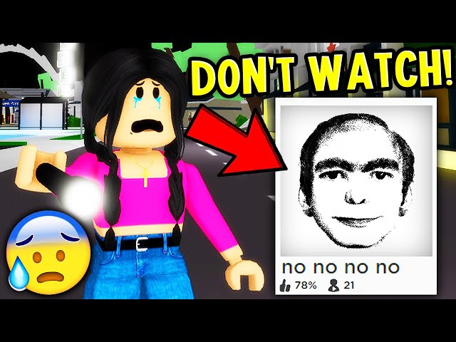 The DARK TRUTH about this SCARY ROBLOX IMAGE on BROOKHAVEN!