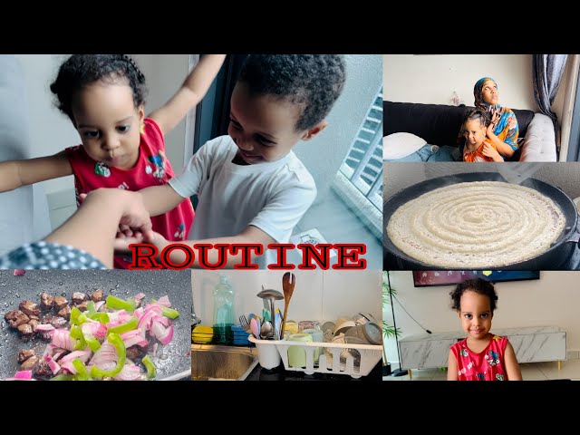 SIMPLE LIFE ROUTINE BY MOM AND KIDS