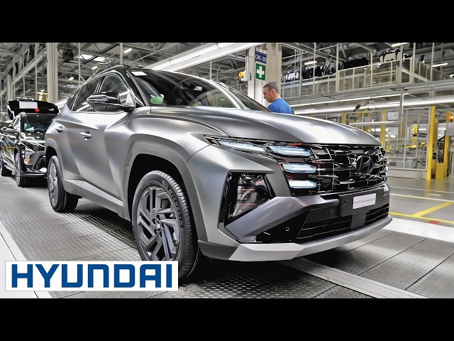 How the HYUNDAI Tucson is assembled in Czechia, production plant Nošovice