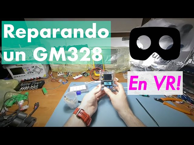 Reparo un tester de componentes en VR