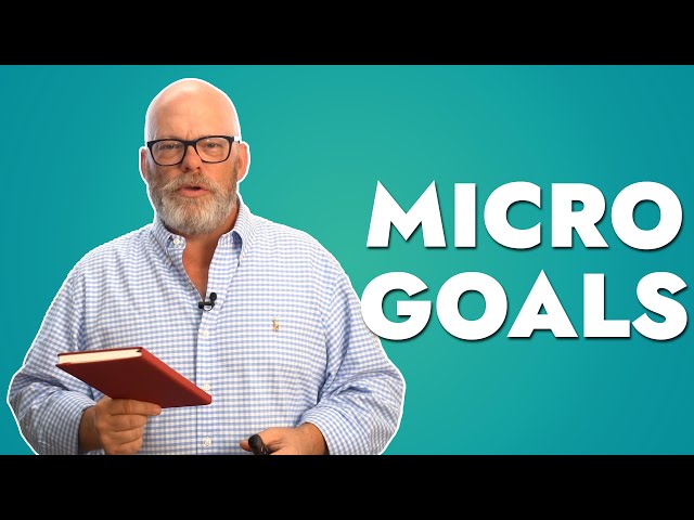 Mastering Productivity: Unleash Your Potential with Micro Goals