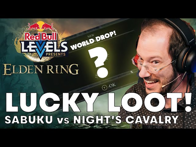 Elden Ring LUCKY LOOT! Sabaku vs Night's Cavalry｜Red Bull Levels