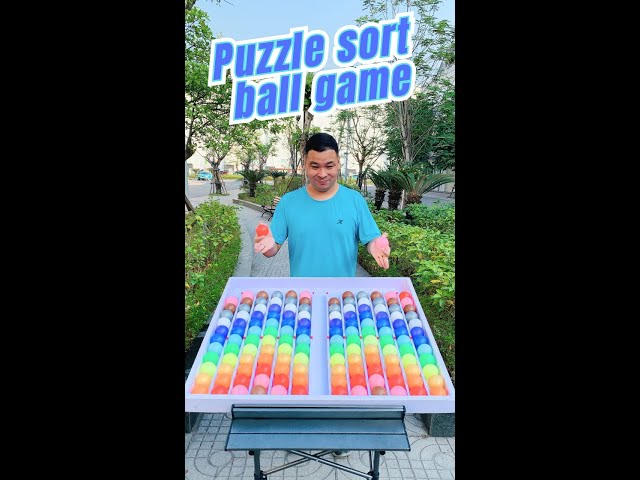 Puzzle sort ball game solve and challenge 244