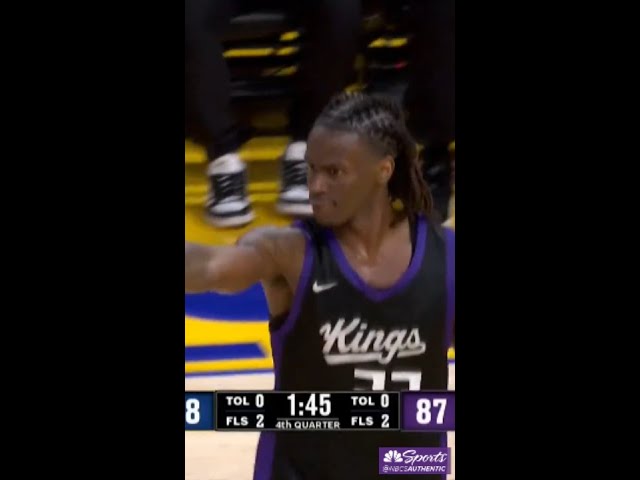 Keon Ellis put up a 30-ball against Warriors in Summer League | NBC Sports California