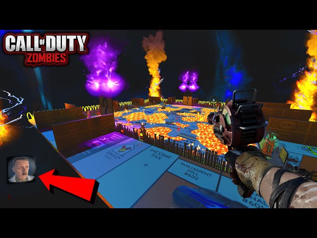 ZOMBIES EN MONOPOLY DE MCDONALS CUSTOM ZOMBIES RETO MUY FRENETICO | BLACK OPS 3 ZOMBIES