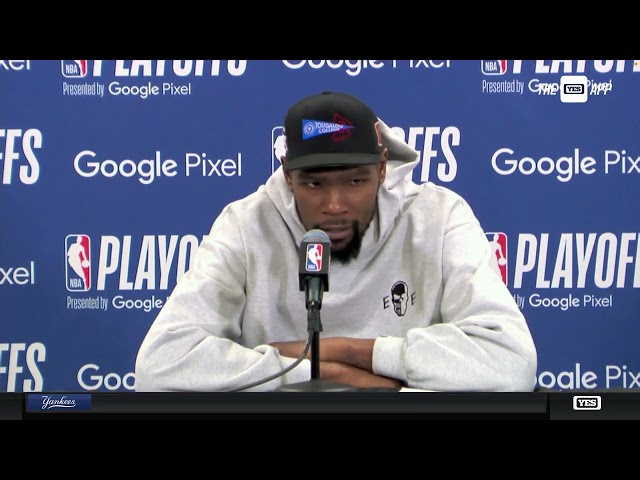 Kevin Durant on Game 1, his performance