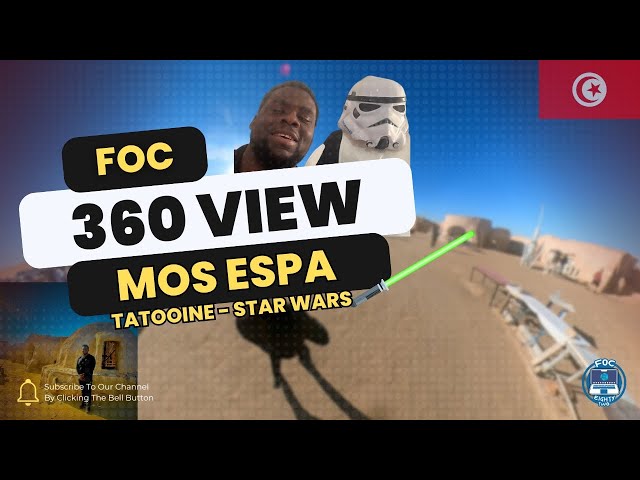 Immersive 360 VR Walkthrough of Mos Espa Tunisia | Solo Travel Adventure