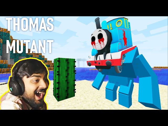 THOMAS MUTANT the Train in Minecraft - Mutahar Laugh