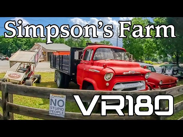 [VR180] Simpson's Farm - Classic Cars & Trucks Graveyard