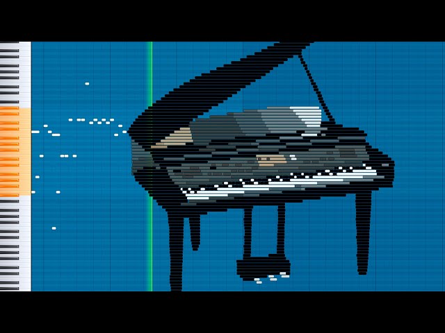 piano on the piano