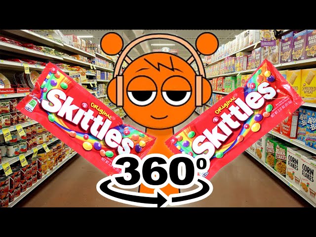 Orange Sprunki Skittles Meme | Incredibox Sprunki Animation 360º