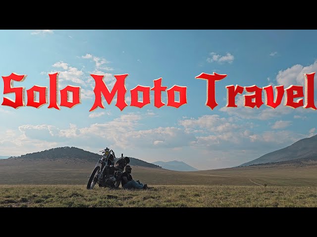 Solo Motorcycle Trip | Road Trip Motorcycle I ASMR