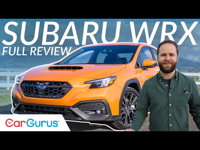 2022 Subaru WRX Review | Cruising California in the new WRX