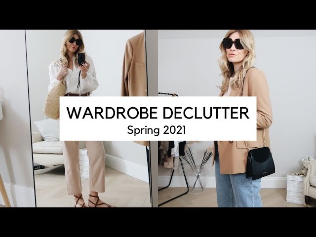 DECLUTTERING AND ORGANIZING | Capsule Wardrobe | SPRING (2021)