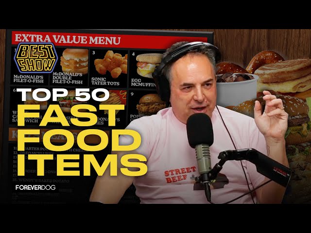 The Top 50 Fast Food Items