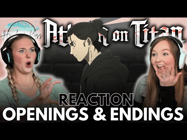 Attempting To Rank | ATTACK ON TITAN | ALL OP's & ED's Reaction