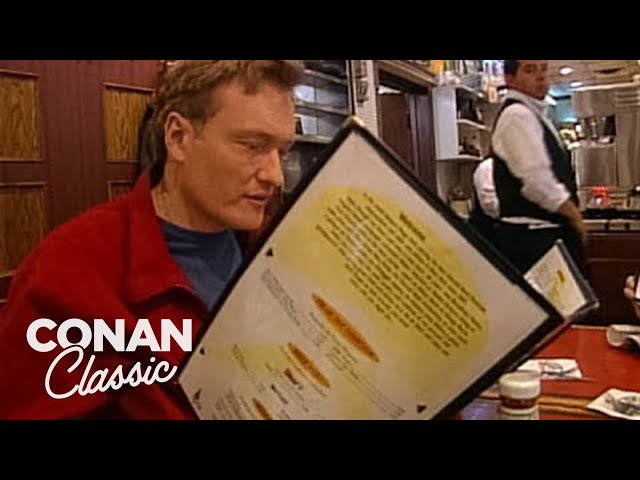 Conan Goes To The Deli | Late Night with Conan O’Brien